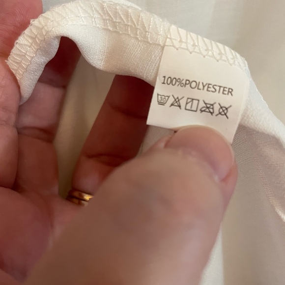 Boutique Floral Print White Top Size 3X NWOT - Picture 6 of 6